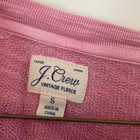 JCrew Pink Vintage Fleece - Picture 3 of 3